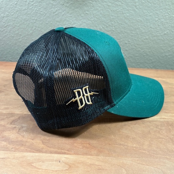 BRECKENRIDGE BREWERY Green Adjustable Nitro Irish Stout Trucker Hat - Picture 4 of 13